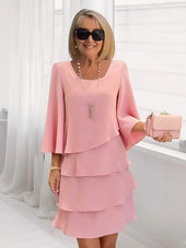 Catarina - Vestido Elegante e Confortável com Rendas