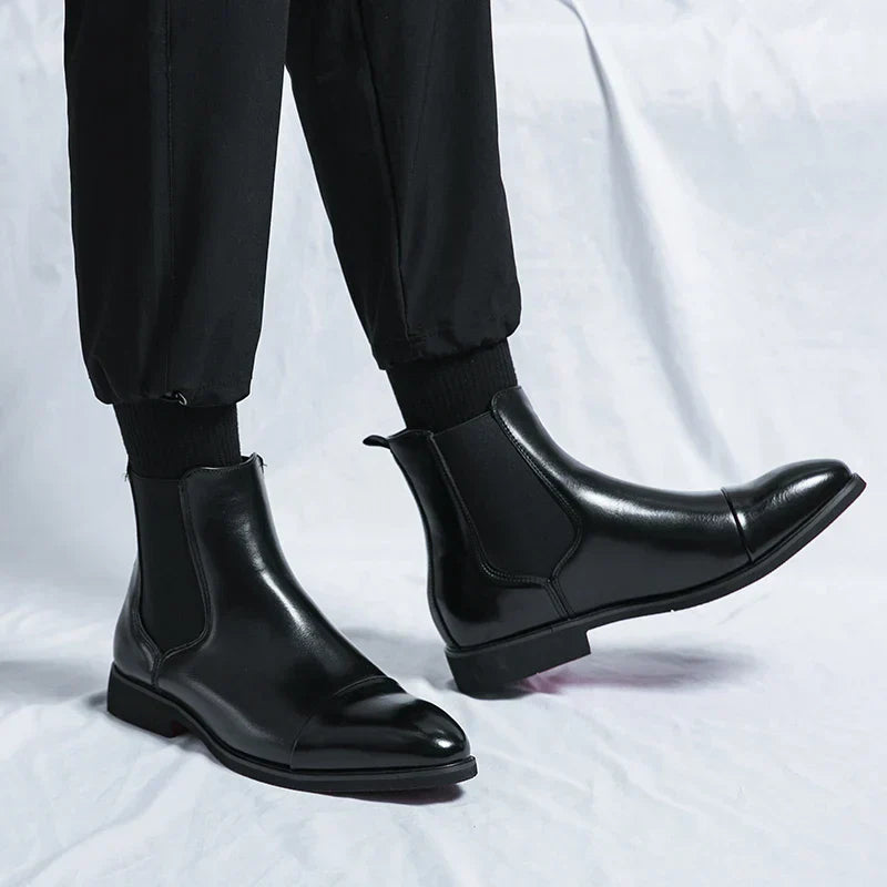 Hugo - Botas Chelsea em Couro