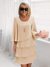 Catarina - Vestido Elegante e Confortável com Rendas