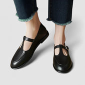 Camila - Sapatos Ortopédicos Mary Jane Com Salto Baixo
