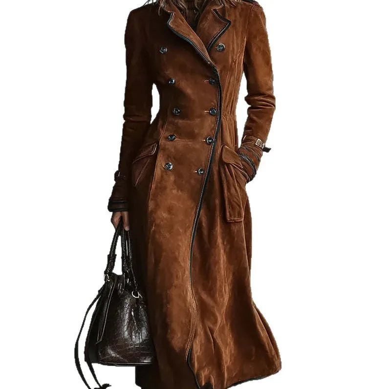 Georgina - Belted Longline Trench Coat