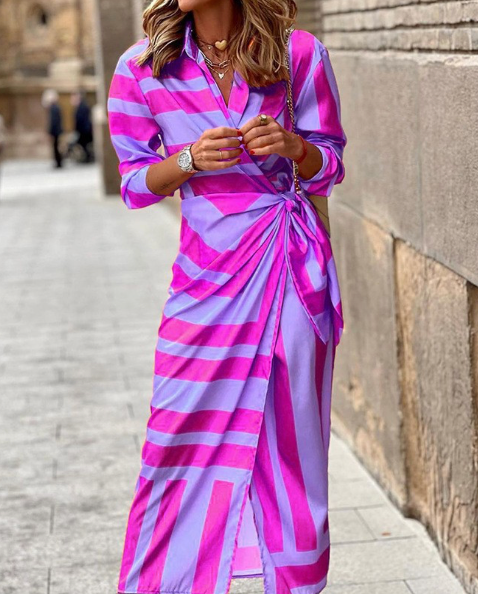 Eloísa | Vestido Traçado Estampado