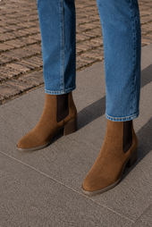 Manon™ | Bottines à Talon Carré