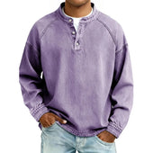 Sandro - Camisa Henley Vintage