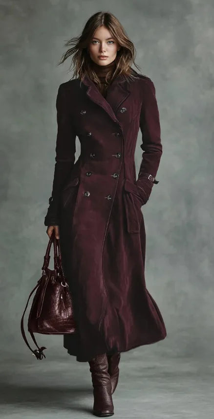 Georgina - Belted Longline Trench Coat