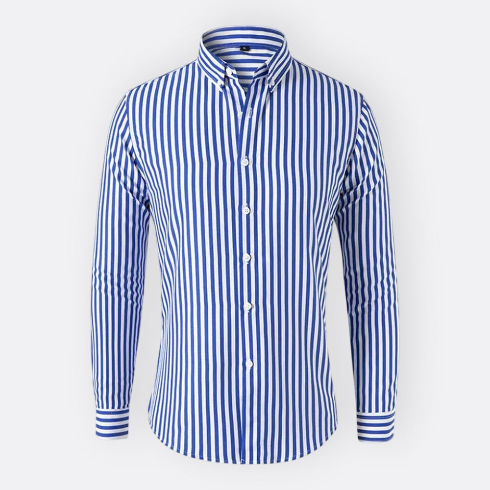 Artur - Camisa Clássica às Riscas