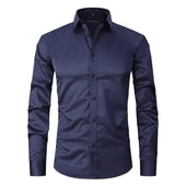 Camisa - Mistura Poliéster Sem Rugas