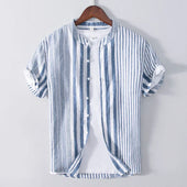 Camisa - Design Listrado Respirável