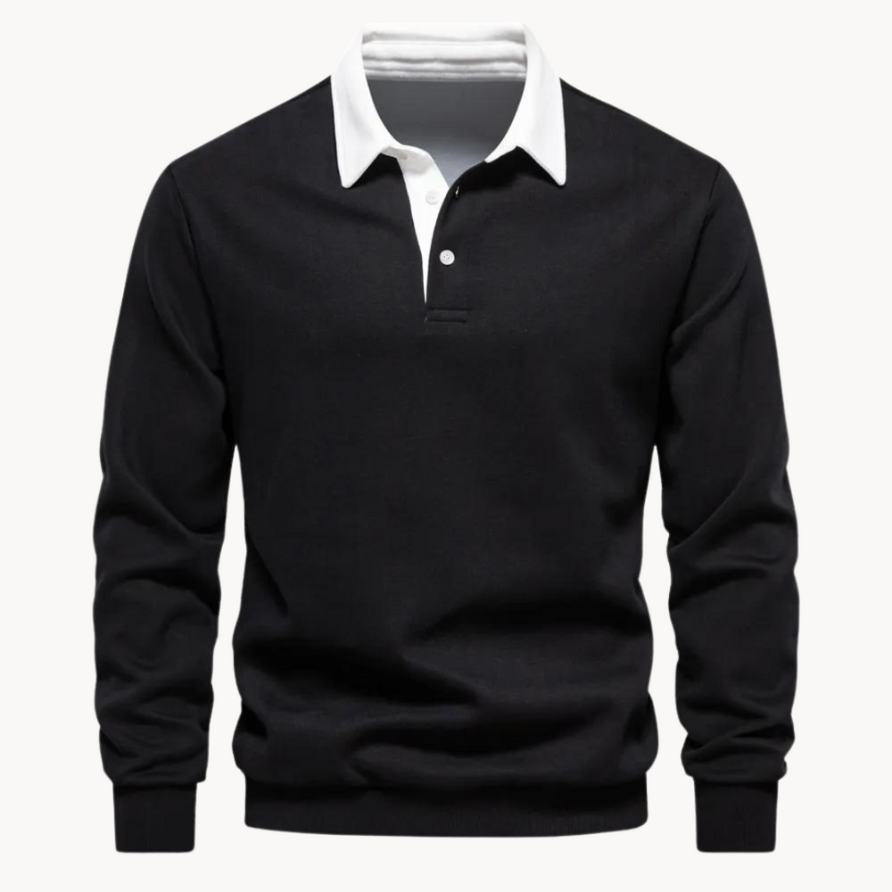 Sweatshirt Polo Soft-Blend - Flexível