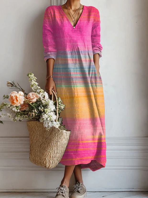 Paula | Vestido Boho Longo