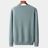 João - Mixed Knit Round Neck Jumper