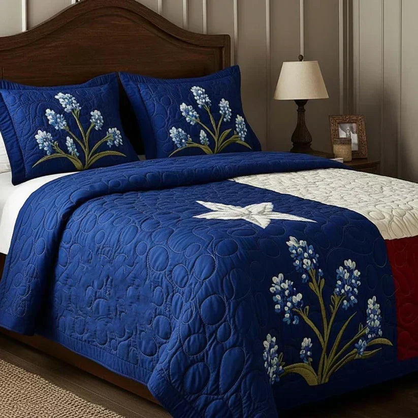 Conjunto de Cama 3 Peças Orgulho do Texas