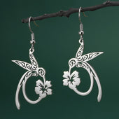 Isilda | Brincos Colibri e Flor