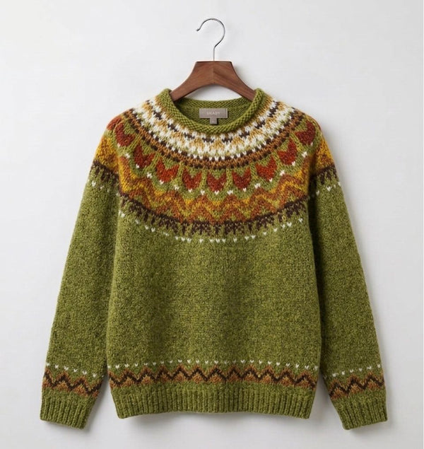 Ardent | Klasičen vintage pleten pulover