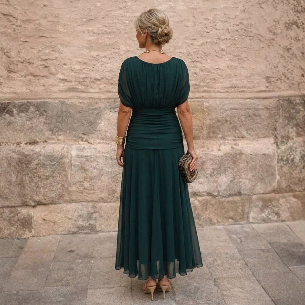 Mikaela | Vestido Comprido de Ombros Descobertos