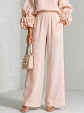 Rosa | Conjunto com Punhos Florais