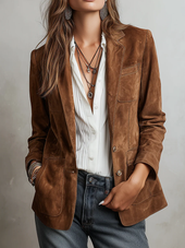 Madalena | Blazer Vintage Castanho
