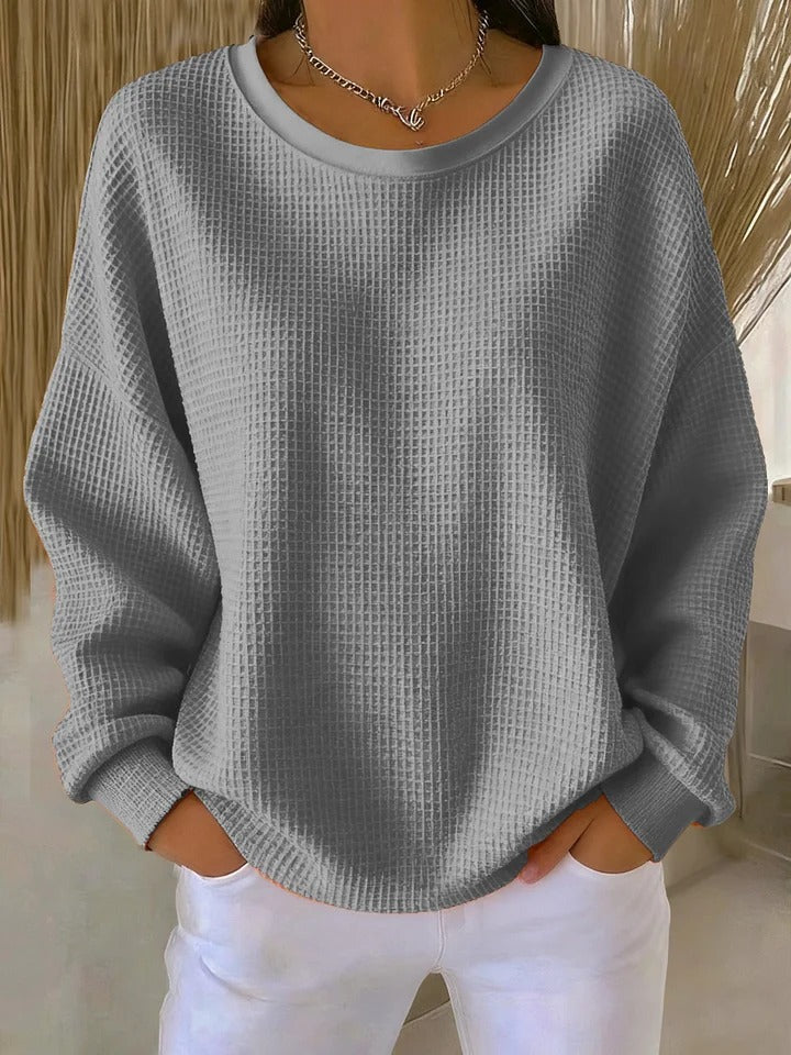 Celeste | Camisola Texturada Clássica