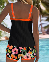 Elisa - Tankini de Duas Peças Elegante