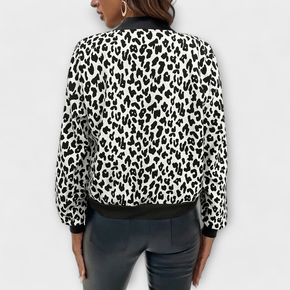 Raquel - Casaco de Leopardo Elegante