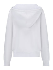 Chiara | Jopica s kapuco in gumbi – bela