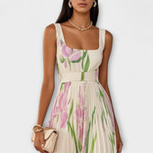 Penélope - Vestido Maxi em Chiffon