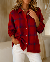 Tesa | Camisola de Malha Xadrez