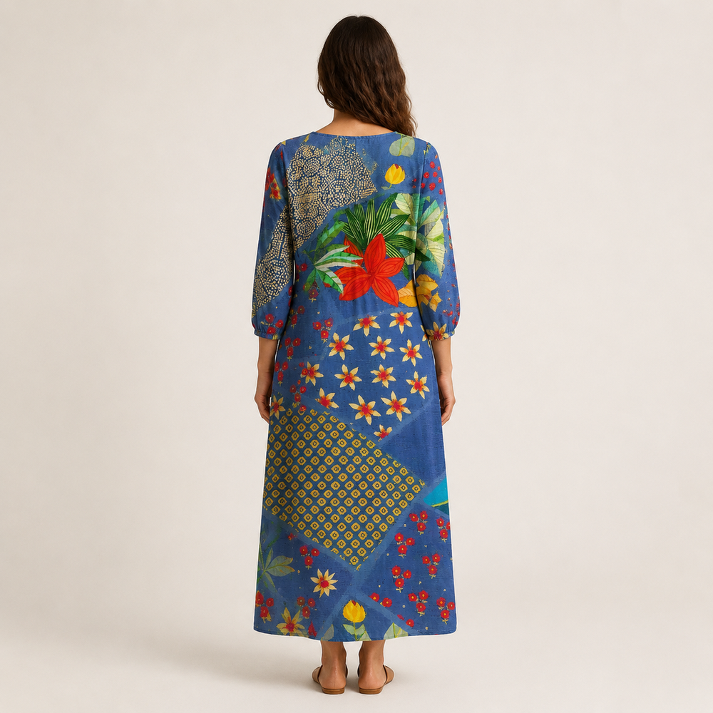 María – Dolga boho obleka