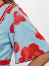 Carolina | Vestido Comprido com Estampado de Flores