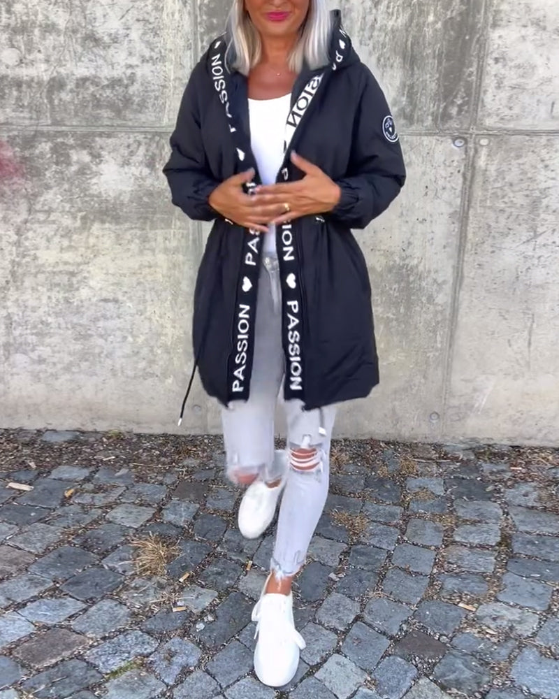 CELINE | Plašč s kapuco