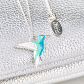 Madalena | Colar Colibri Esmaltado