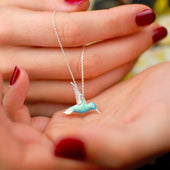 Madalena | Colar Colibri Esmaltado