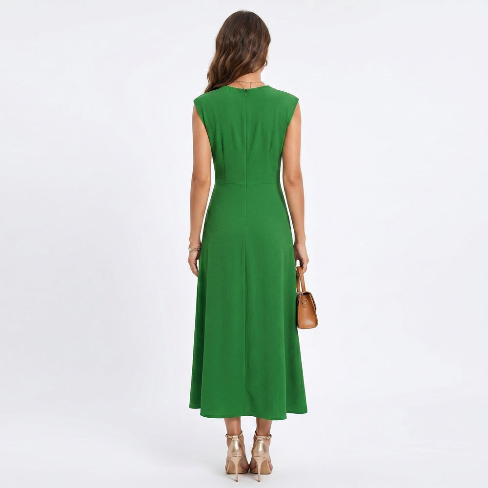 Emília – Elegantna maxi obleka brez rokavov