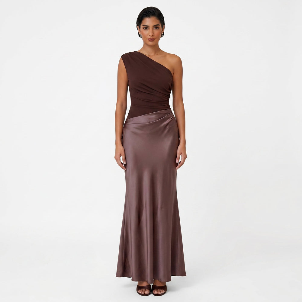 Marília – Vestido Plissado Elegante