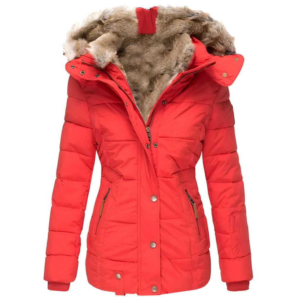 Annamarie | Casaco de Inverno Acolchoado com Capuz