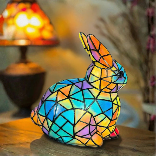 Samuel | Candeeiro Coelho em Vitral