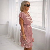Beatriz - Vestido Elegante de Conforto com Rendas