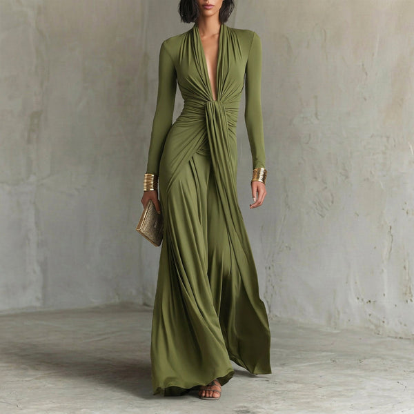 Ariana - Vestido maxi glamoroso