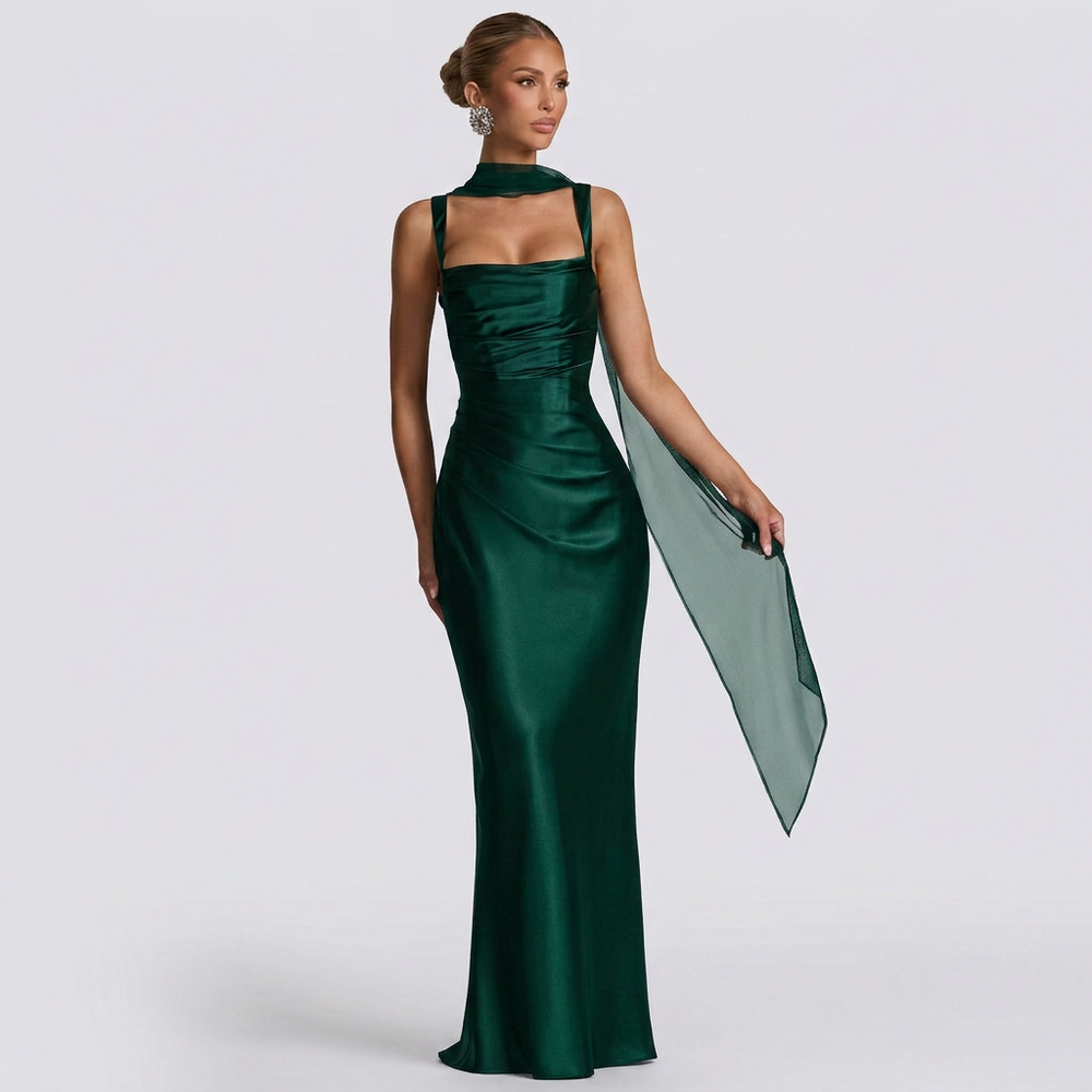 Luana - Vestido Maxi Elegante