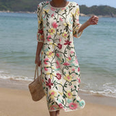 Rebeca - Vestido Floral Feminino