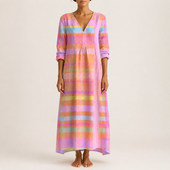 Inés – Dolga boho obleka