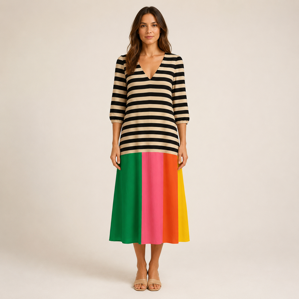 Vega – Dolga boho obleka