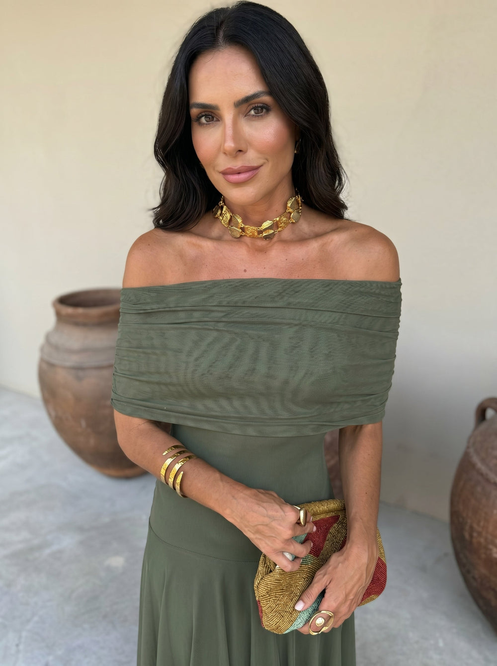 Teresa | Vestido Feminino de Linhas Simples
