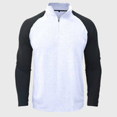 Camisa de algodão com gola subida