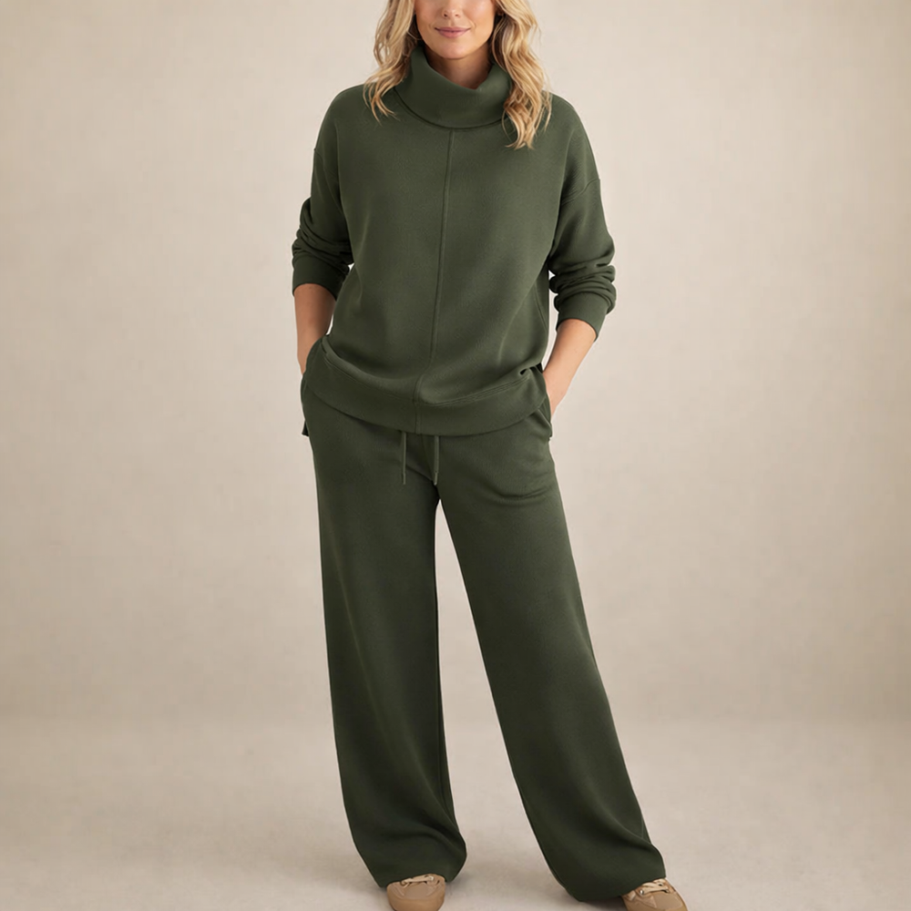 Elisabete - Conjunto de Sweatshirt Confortável