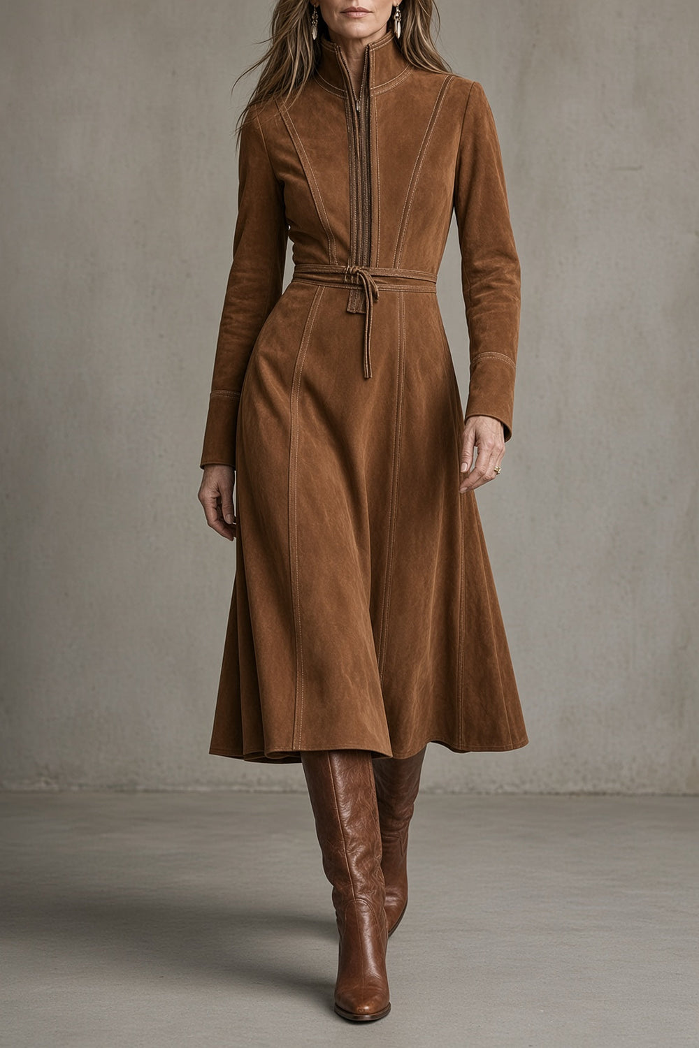 Telma | Vestido Vintage com Cinto