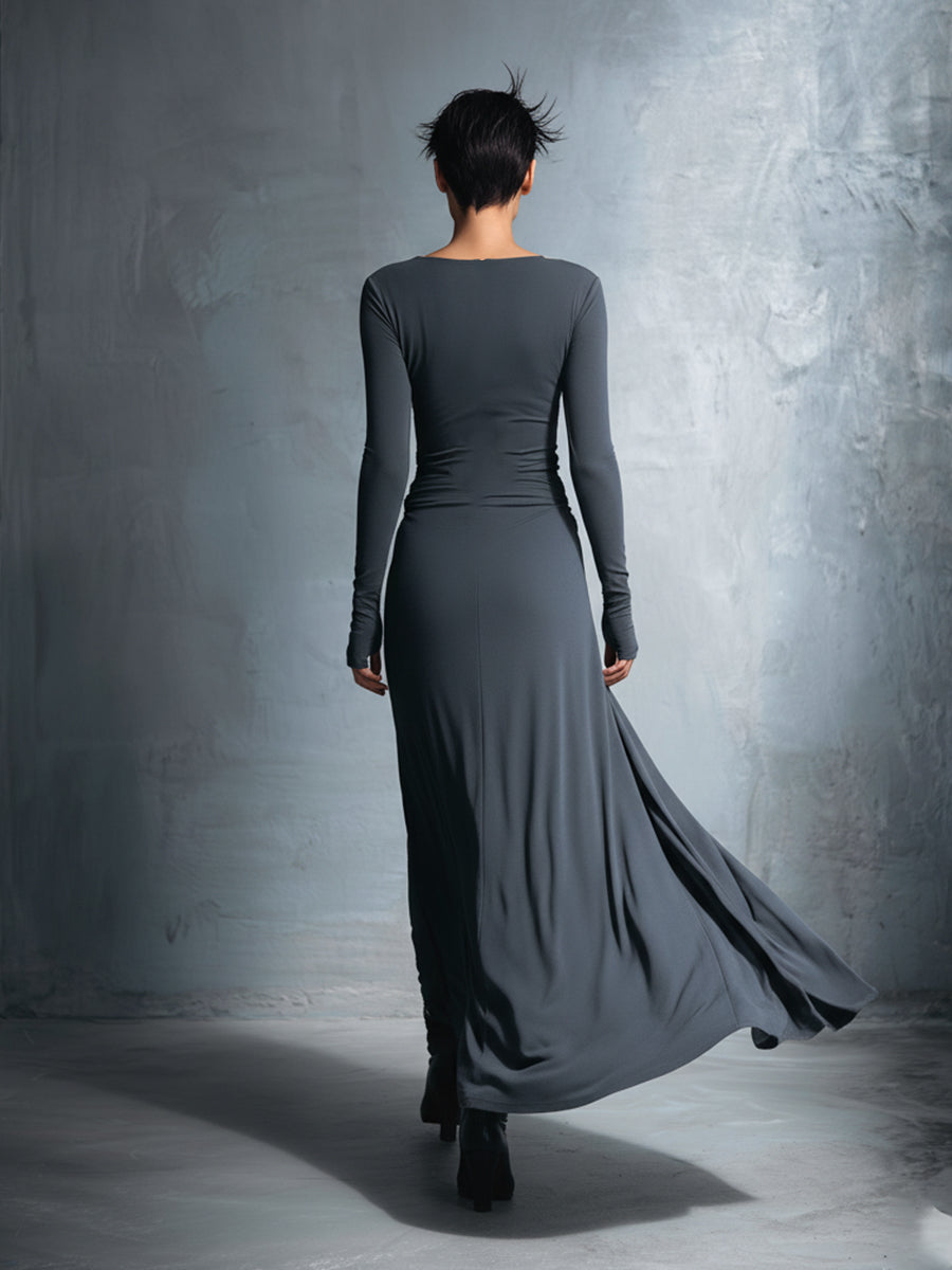 Mariana | Vestido Maxi com Laço Lateral