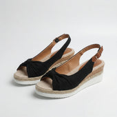 Mäkké espadrilky na platforme