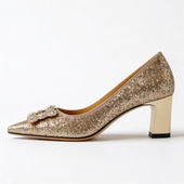 Madalena - Sapatos ortopédicos com glitter