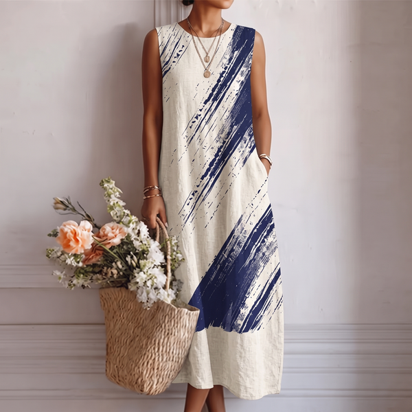 Cristina – Elegantna midi obleka za vsak dan